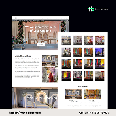 Kilu Affairs – Elegant Design, Décor, and Planning animation graphic design motion graphics ui