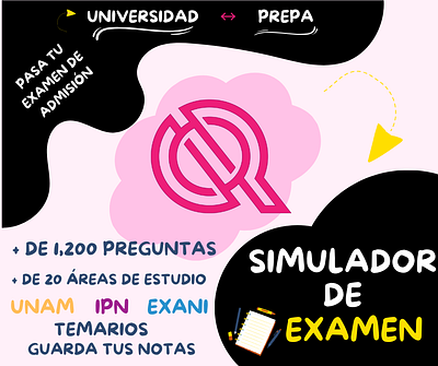 Quiz Riddles: Exámenes black design illustration logo mobile pink quiz screen ui ux