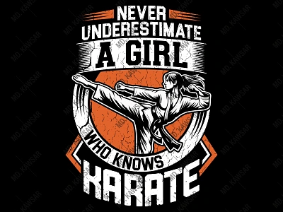 Never underestimate a girl who knows karate. best selling t shirt best t shirt design distressed t shirt fighting t shirt jio jitsu t shirt judo t shirt karate t shirt design martial art graphic tee martial art t shirt martial art vintage t shirt martial art women t shirt trendy t shirt vintage t shirt vintage worn t shirt