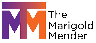 The Marigold Mender Logo graphic design illustration logo