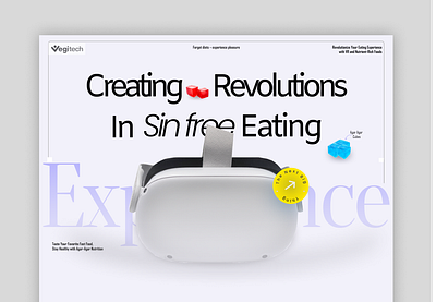 VR - Eating Experience unfolds -2 dining eating eating experience headset healthy meta virtual virtual eating virtual reality vr vr food