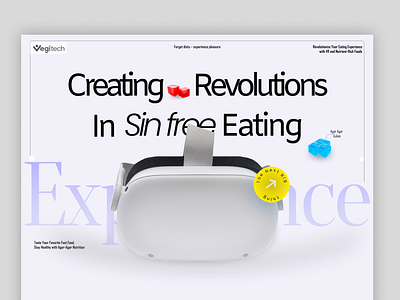 VR - Eating Experience unfolds -2 dining eating eating experience headset healthy meta virtual virtual eating virtual reality vr vr food