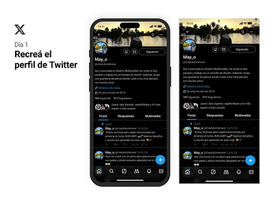 Recreá el perfil de Twitter service design club ui camp ui camp w24 x