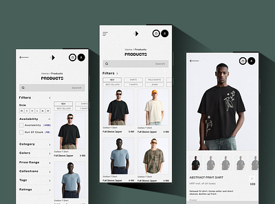 Mobile Clothing Ecommerce App design brand clothing ecommerce clothing shop clothing web design ecommerce ecommerce mobile ecommerce shop mobile mobile app clothing
