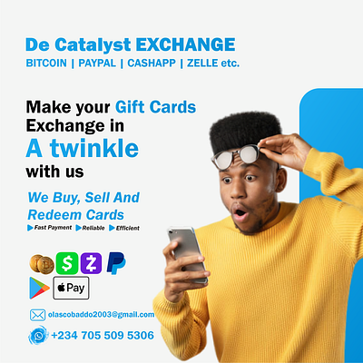 De Catalyst EXCHANGE - Buy, Sell, Redeem Gift Cards buy de catalyst design exchange gift card google play graphic design online redeem sell steam transaction