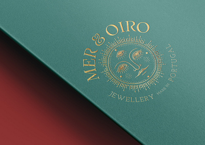 Mer & Oiro Jewellery adobe illustrator brand identity branding for luxury brand complex logo design elegant branding illustration jewellery brand jewellery brand design jewellery branding jewellery design procreate sophisticaded design