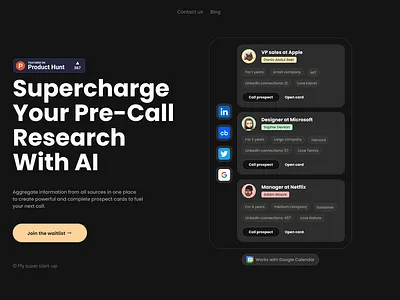 Waitlist page design figma landing page mail newsletter ui ux wait waitlist