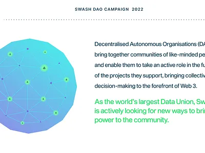 DAO Campaign crypto dao infographics web3