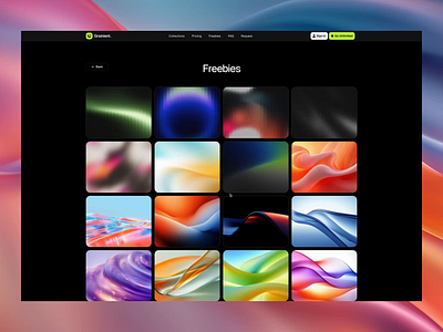 Grainient Freebies Page ai ai generated ai generative ai tool ai web design ai website background design tool gradient gradient asset gradient background gradient color gradient landing page gradient wallpaper gradient web design gradient website gradients grainient landing page wallpaper