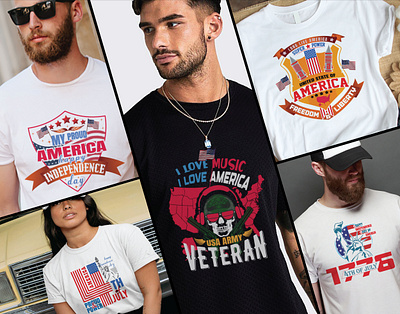 USA Veteran & Proud American Vector T-shirt Design 3d 4th of july animation branding creative design custom tshirt design design graphic design illustration logo motion graphics proud american tshiet design tshirt design template united states tshrit design usa army veteran usa flag usa independence day usa veteran vector graphic vector illustration