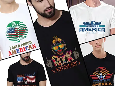USA Veteran & Proud American Vector T-shirt Design 3d american flag tshirt design animation branding creative design custom tshirt design design graphic design illustration logo motion graphics proud american tshirt design tshirt design tshirt design templete united states tshirt design usa army veteran usa flag usa lover tshirt design vector graphic vector illustration