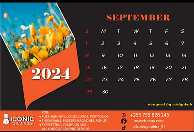 Sept 2024 design flyers graphic design illustration ui ux