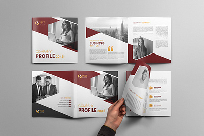 Annual Company Profile Report Design annual report book design booklet company company book design company profile design report design