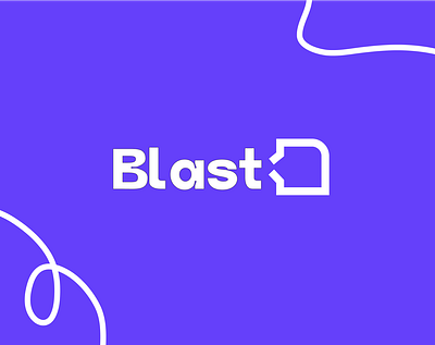 Blast - logo & branding branding design logo logo design