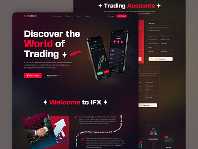 Crypto Trading website crypto crypto trading crypto website cryptocurrency landing page landing page design trading trading website website website design