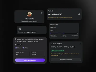 Card UI design design product design ui user interface visual design