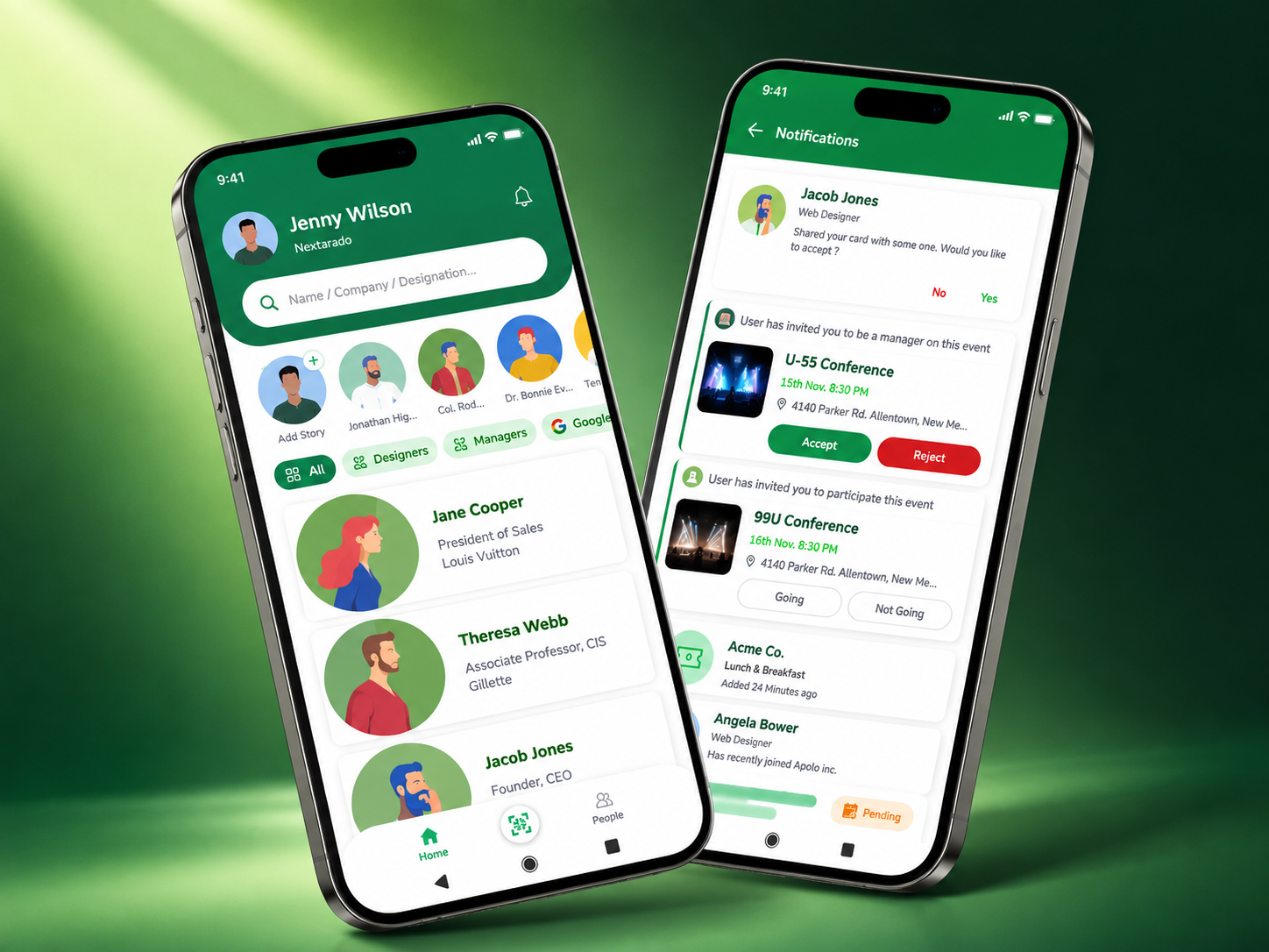 iCards - Digital Card App app design branding business business card business card app business contact coupon design digital card event ocr qr qr card story ui uiux ux