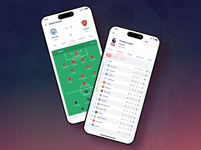 SCOR3R - A Football Fixture App app design branding design fixture fixture app football football fixture football fixture app live update schedule ui uiux ux