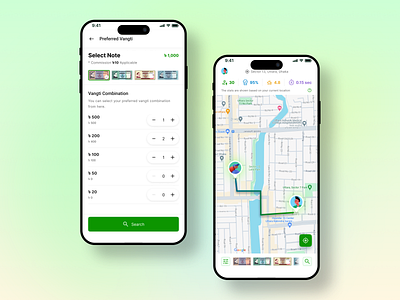 Vangti - A Money Exchange App app design branding currency currency exchange deal design exchange exchange deal location money money deal money exchange ui uiux ux
