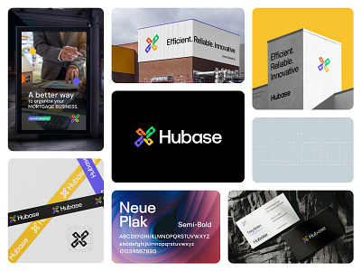 Hubase Branding, visual identity, brand design branding business data digital dribbble hubase logo mortgage order partners people saas workspace