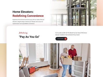 Pneumatic Vacuum Elevators - Website Landing Page Revamp branding design landing landing page redesign revamp ui uiux ux web revamp website website redesign website revamp