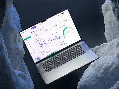 Saas Analytics Dashboard ai analytics app chart dashboard management mobile responsive pagination platform product saas shasankodas sidebar social media statistic table ui ux web app web design