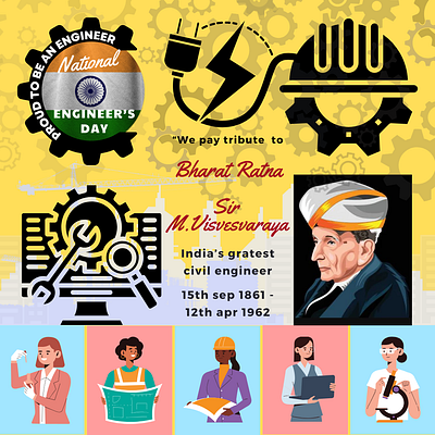 National Engineer’s Day creativedesign digitaldesign engineeringexcellence engineersdaycelebration graphic design innovatingthefuture nationalengineersday postdesign socialmediadesign socialmediagraphics