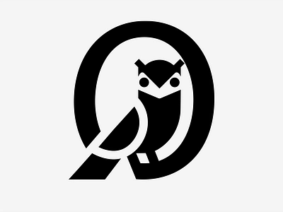 LOGO - OWL animal animals bird birds branding design icon identity illustration logo marks night owl owls symbol ui