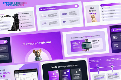 AI Petcare Start-up Pitch Deck Presentation Design Example ai pitch deck ai pitch deck design creative presentation layout deck layout design minimalist slides pet care pitch deck pitch deck design pitch deck design example ai pitch deck example saas startup presentation startup pitch deck design unicorn pitch decks