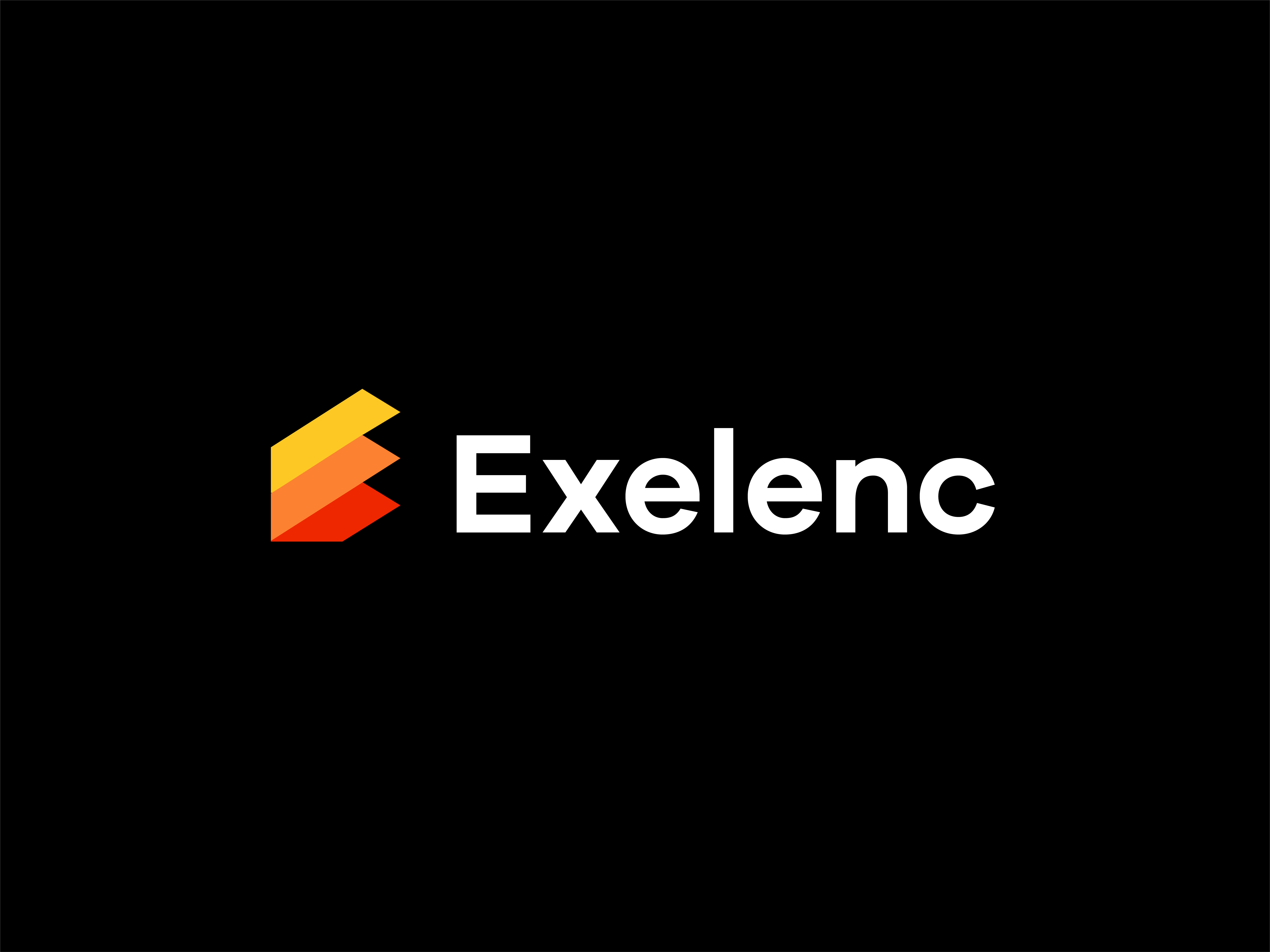 exelenc- layer, e letter logo design by Nusrat Jahan on Dribbble