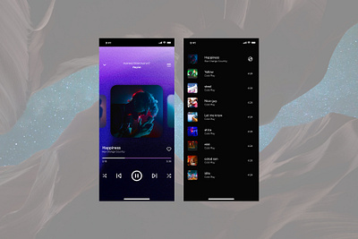 Music Player #DailyUI - 09 ui