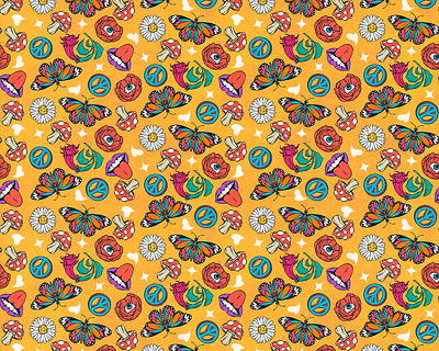 Pattern illustration for Bambam Baluba