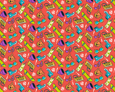 Pattern illustration for Bambam Baluba