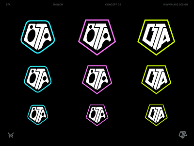 BTA ( Concept 02) 5 a b branding bta emblem letter logo logotype mase maserekt monogram penta shield symbol t