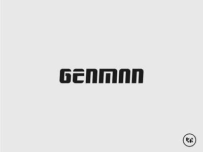 Genman - clothing brand logo businesslogo clothinglogo creativelogo flatlogo foodlogo iconlogo logodesigner logofolio logomaker logos minimalistlogo wordmarklogo