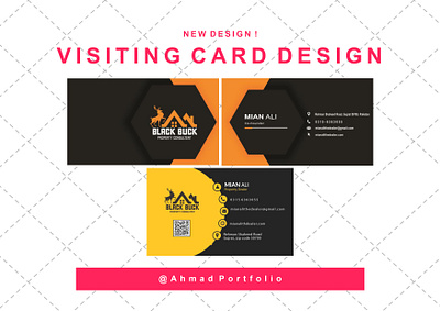 Visiting Card Design graphic design logo visiting card design