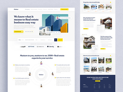 Real Estate / Property I Landing page design apartment architecture booking broker building landingpage property property buyer propertysellingagency real estate agency real estate crowd real estate listing realestate realtor uidesigner uiuxdesign visualdesigner webdesign websitemockup websiteui