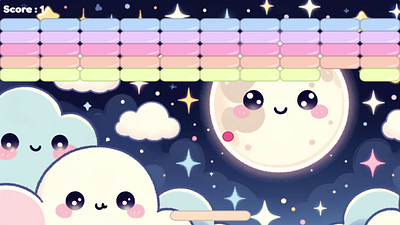 Happy Breaker – Code, Cuteness, and AI ai tools css animation game design html5 game javascript game kawaii style