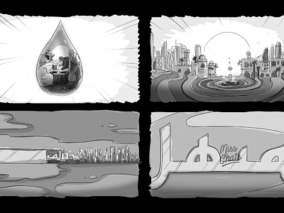 Al Manhal Storyboard advertising agency arab arabia cinema film filmmaking freelancer movie saudi storyboard