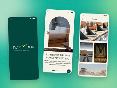 SwiftBook - Booking Made Easy 📲 appdesign appui bookingapp designinspiration focotik mobileapp onboardingflow swiftbook ui uxdesign