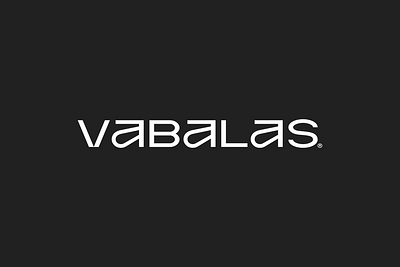 VABALAS Wordmark Logotype Design / Identity agency branding design identity logo logodesign logotype matisbranding minimal simple typography vabalas wordmark