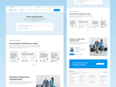 Healthcare Website Find A Doctor clinic doctor doctor appointment find doctor health health improvement healthcare hospital landing page medecine medical medical care medical website mental health patient skincare