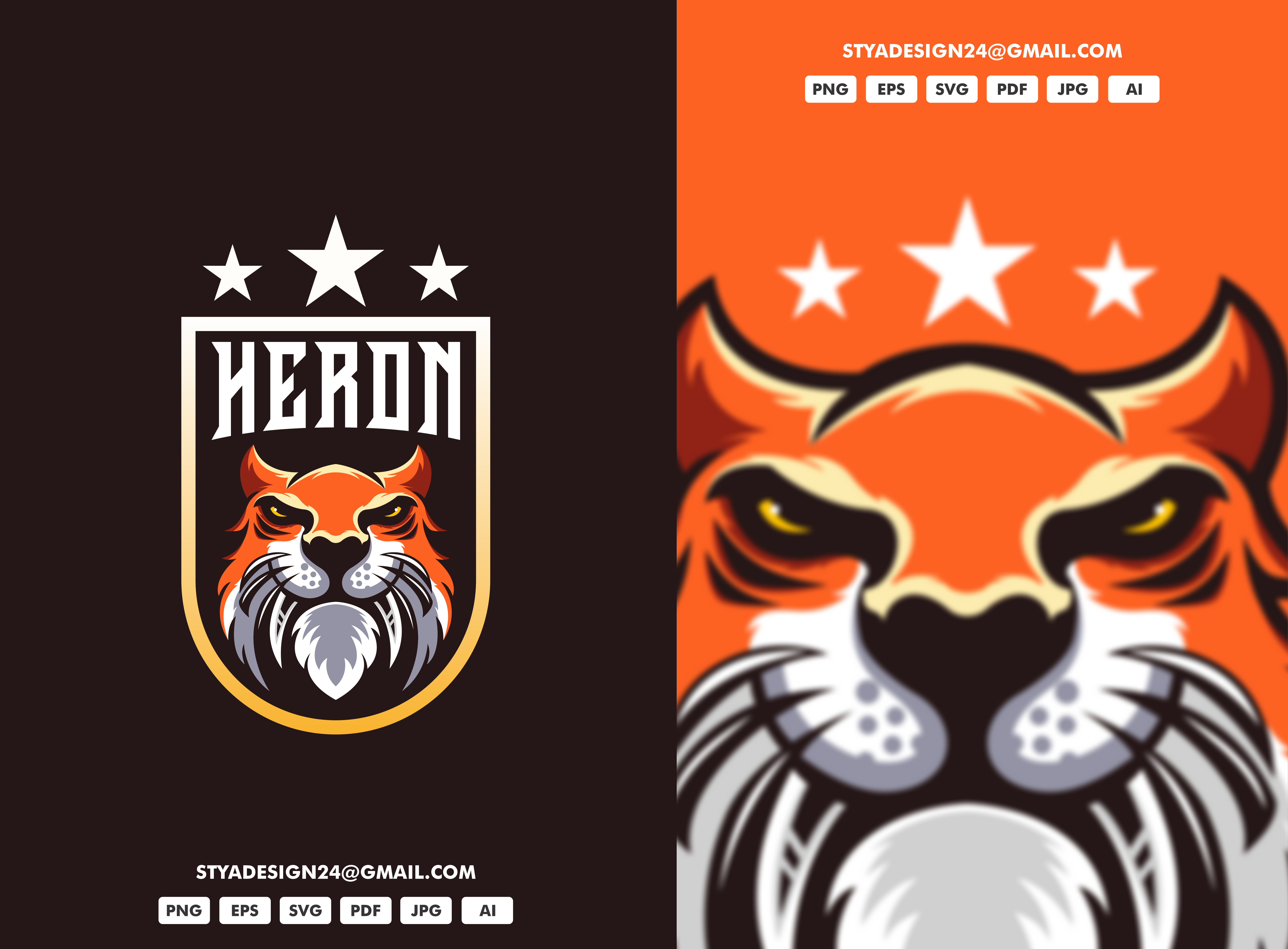 Example of Mascot Logo Gaming