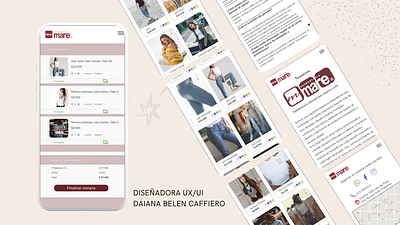 🛍️ E-Commerce design designer desktop diseño diseñodeinterfaz diseñoui e commerce figma interfazdeusuario mobile prototipo tiendaonline ui uidesigner wireframe