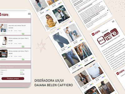 🛍️ E-Commerce design designer desktop diseño diseñodeinterfaz diseñoui e commerce figma interfazdeusuario mobile prototipo tiendaonline ui uidesigner wireframe