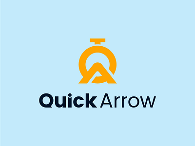 Quick Arrow : Delivery Service logo branding delivery deliverylogo fastdeliverylogo graphic design logo logodesign logomaker logos newlogo