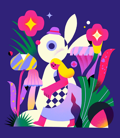 Find Mr. bunny illustration