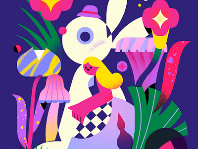 Find Mr. bunny illustration