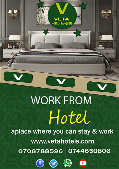 vetaa hotel animation graphic design