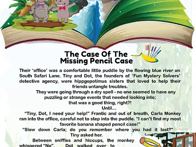 Pencil story illustrations book children book illustrations digital illustrations ilustrations semi realistic vector illustrations